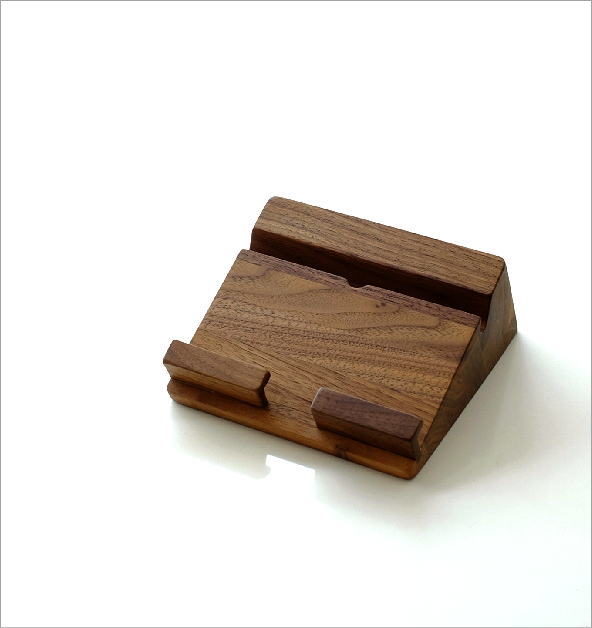 楽天市場 タブレットスタンド 木製 Ipadスタンド タブレットpcスタンド おしゃれ 充電しながら 横置き 縦置き 木工 天然木 無垢材 ナチュラル インテリア ウッドタブレットスタンド ウォルナット ギギｌｉｖｉｎｇ