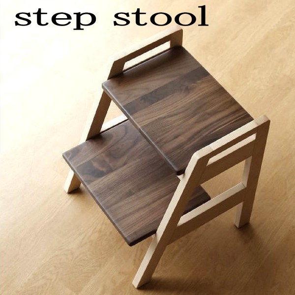 木製踏み台　　ステップチェア　　　　椅子兼用　あずま工芸株式会社 楽天市場】木製 折りたたみ 踏み台 約65cm 三段タイプ 3段 ステップ