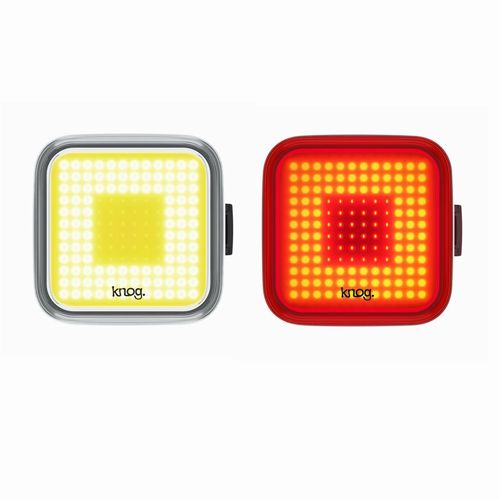 【最大4000円クーポン(17日10時まで)】 Knog(ノグ) BLINDER TWIN PACK SQUARE (ブラインダーツインパックスクエア) LEDライト・USBリチャージャブルライト