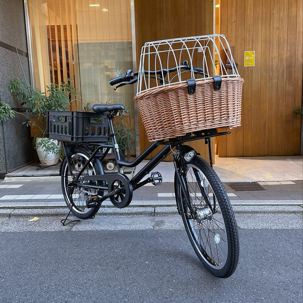 ブリヂストン トートボックス ペット仕様車 前かごラタン