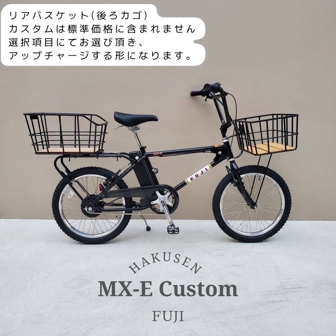 シティタイプ 電動アシスト自転車 前後バスケット シティタイプ 電動アシスト自転車 前後バスケット