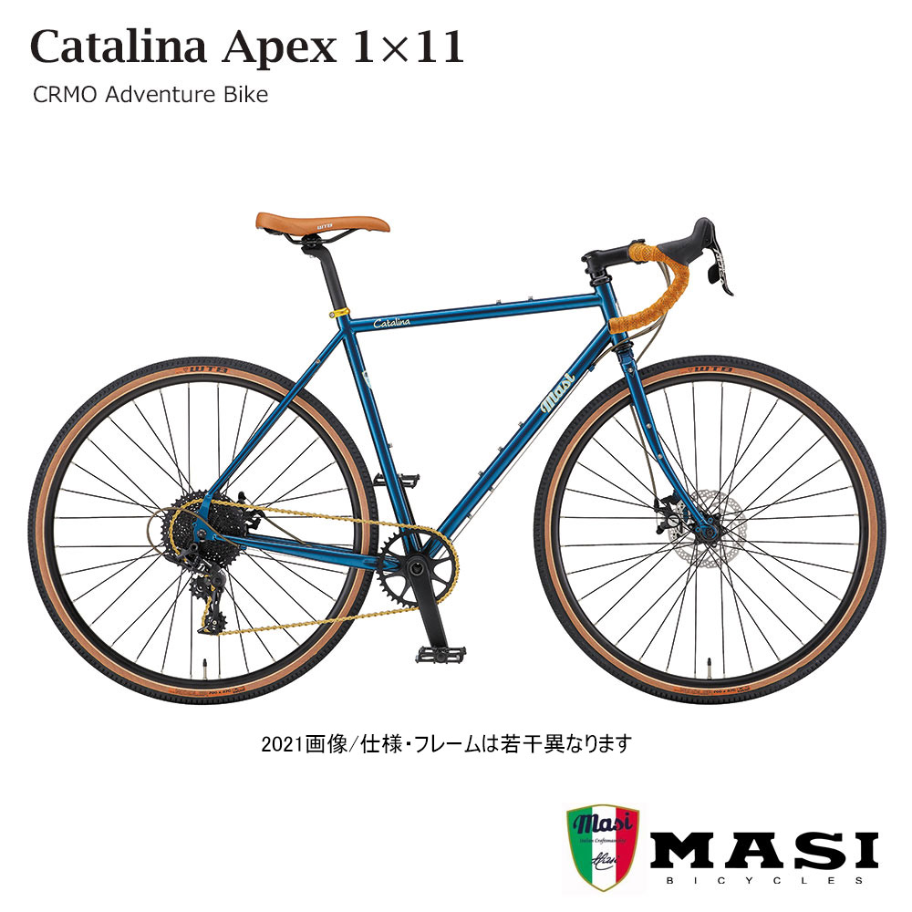 【楽天市場】数量限定特価！在庫有りCATALINA APEX BLACK PARTS（カタリナエーペックスブラックパーツ）MASI BIKES NEW  PROJECT(マージバイクス)クロモリシクロクロス・グラベルロード【送料プランB】【関東/近畿は地方で送料異なる(注文後 ...