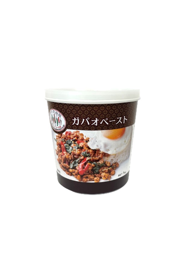 ガパオペースト1kg（業務用／12個入）【タイの台所】