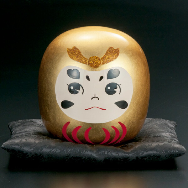 カワイイ武者だるま(大)|金箔逸品工芸 箔打屋