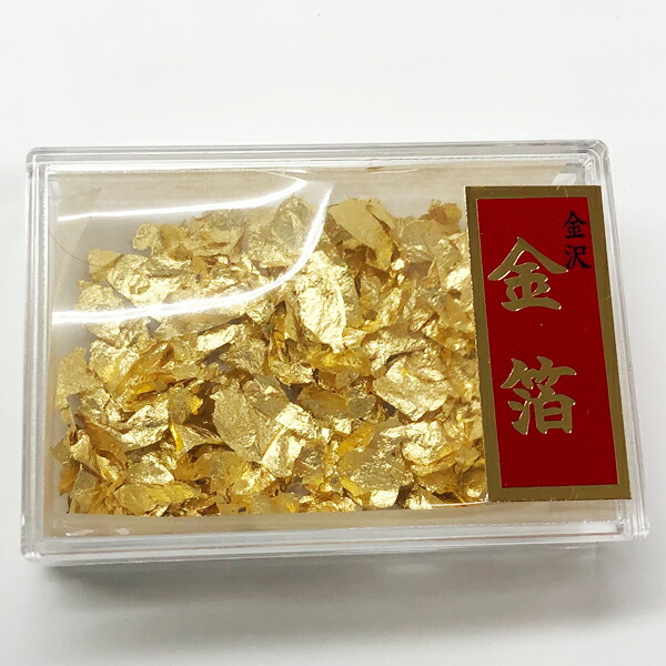 楽天市場】金箔ケース入(大) ※金沢金箔食用 : 金箔逸品工芸 箔打屋