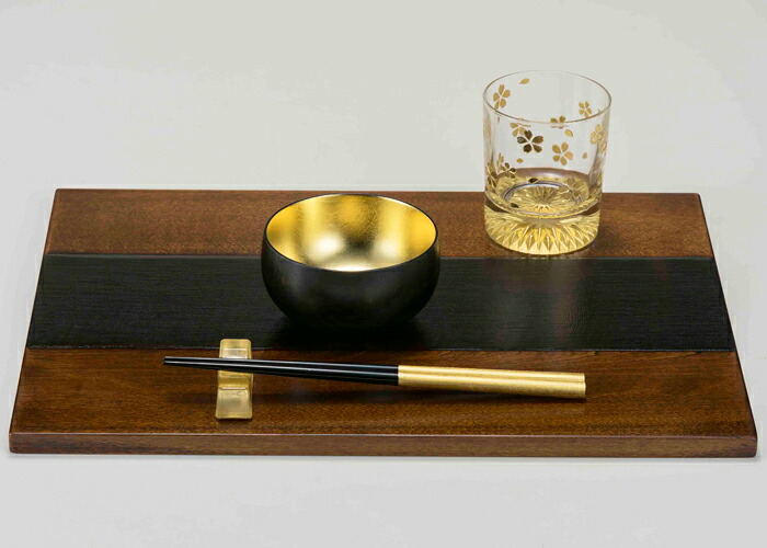 木製漆膳 ロックグラス全周セット 34,320円