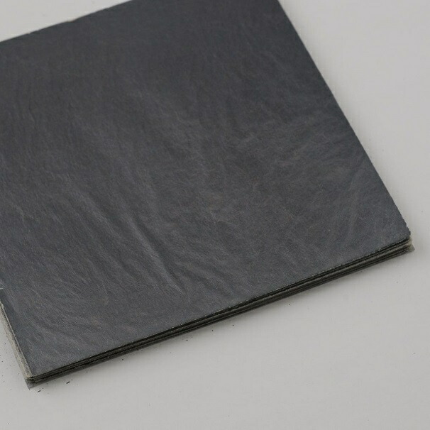 楽天市場】「錫箔 100枚入」錫 錫箔 シルバー100枚入 材料 画材 日本画