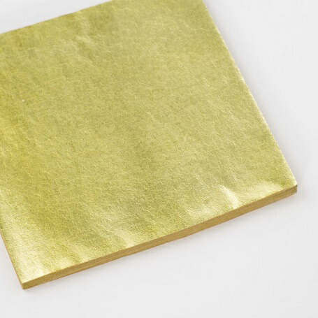 楽天市場】「色箔銀彩 純金色（じゅんきんしょく）3寸6分（10枚入