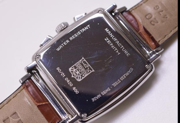 楽天市場 中古 美品 Zenith Zenith ゼニス クラス4 エルプリメロ クロノグラフ ピンク文字盤 01 0420 400 71 自動巻き時計 ブランド専門店ハーフプライス