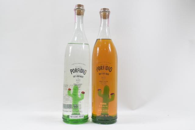 楽天市場 未開栓 ポルフィディオ プラタカクタス アネホ エキストラ テキーラ サボテン ゴールド シルバー 2本セット 送料無料 中古 ブランド専門店ハーフプライス