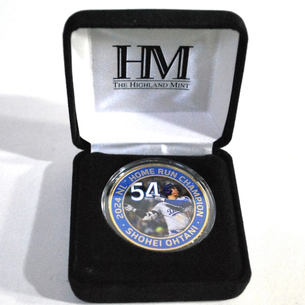 楽天市場】『大谷翔平2024年NL MVP記念純金メダル』 純金 46.6g 直径