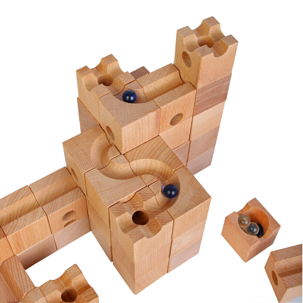 楽天市場 数量限定特別価格 積み木 知育 玩具 つみき 木製 正方形 ブロック 迷路 ビー玉 転がし 出産祝い 卒園 入学 入園 お祝い 幼稚園 保育園 プレゼント ピタゴラスイッチ ギフト 天才のはじまり 思考力を養う 天才を育てる 想像力 直観力 トレモ ジャパン