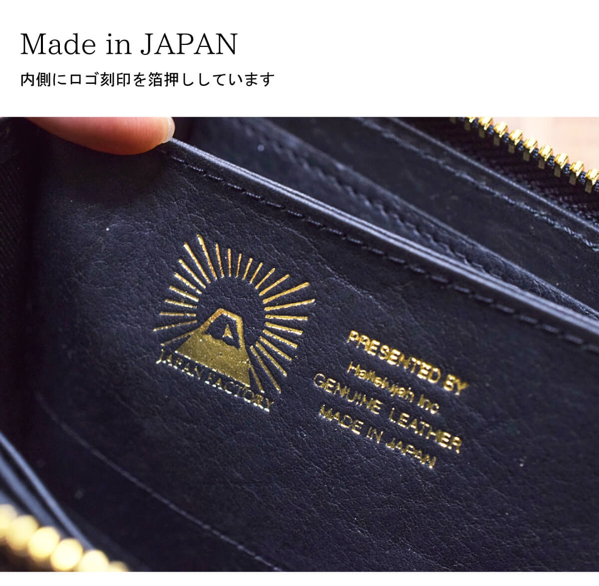 L字ファスナー 二つ折り レディース コードバン ミニ財布 レディース 財布 メンズ 日本製 1 500円クーポン配付中 ミニ財布 かばん 馬革 本革 Tidymini 国産 ショートウォレット キャッシュレス コンパクト ポケット 薄い ブランド プレゼント ギフト Hallelujah