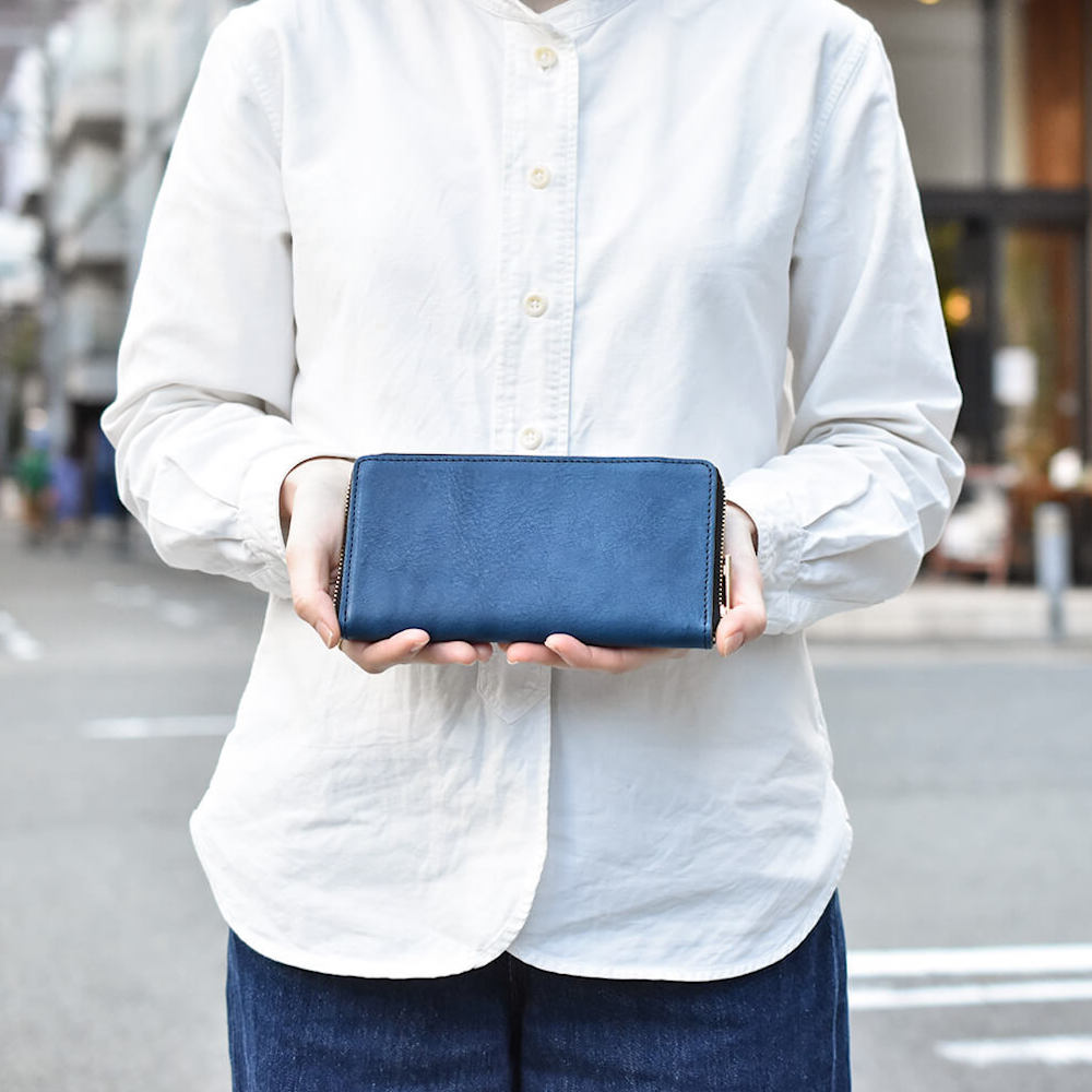 栃木レザー 長財布 ラウンドファスナー 日本製 国産 本革 財布 サイフ メンズ レディース 大人 男性 女性 ギフト プレゼント 母の日 ペア 名入れ ブランド Japan Factory ハレルヤ Hallelujah Boundarycapital Com