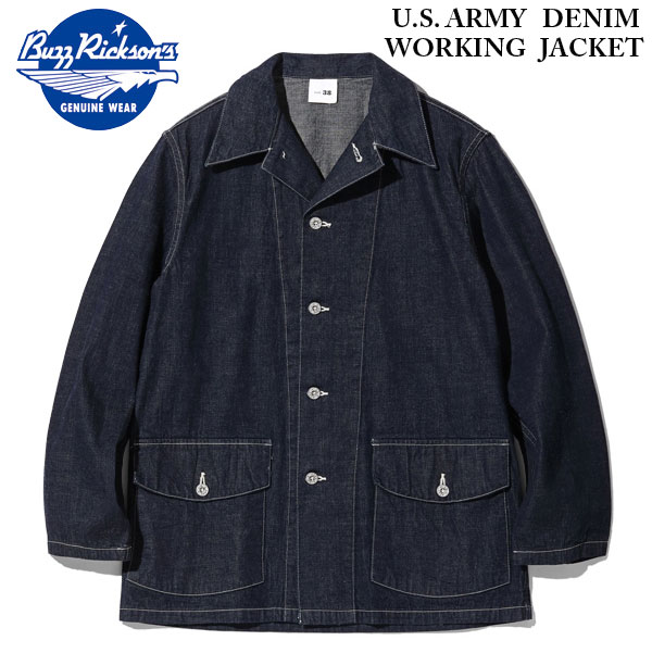 アーミー　デニム　プルオーバー　BUZZ RICKSON BUZZ RICKSON'S（バズリクソンズ） 】 U.S. ARMY DENIM PULLOVER