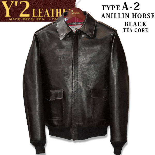 限定品 ワイツーレザー Y’2 LEATHER ディアスキン A-2 a2 鹿革 25周年限定モデル 】 【 Y'2 LEATHER（ワイツーレザー） 】 Deer Skin
