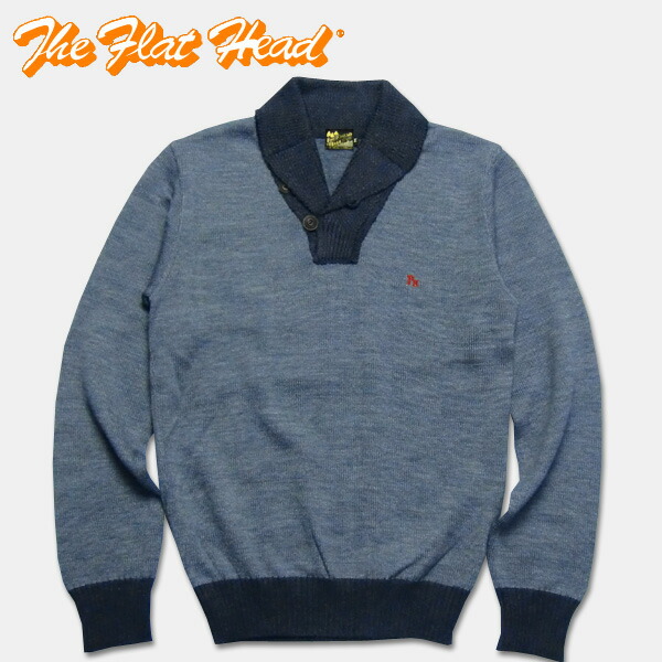 楽天市場】フラットヘッド THE FLAT HEAD ウール カーディガン
