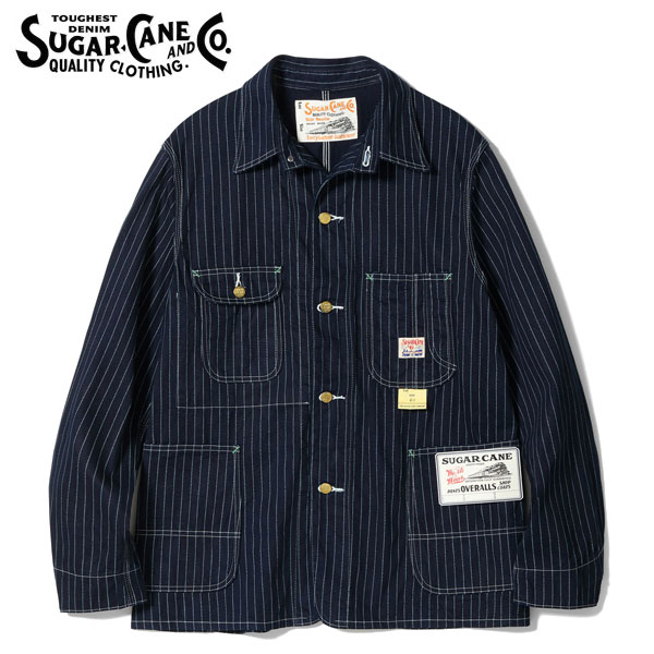 楽天市場】SUGAR CANE シュガーケーン 11oz. HICKORY STRIPE WORK COAT