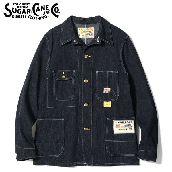 【美品】Sugar Cane カバーオール アイボリー・ネイビー 1_0_70.jpg