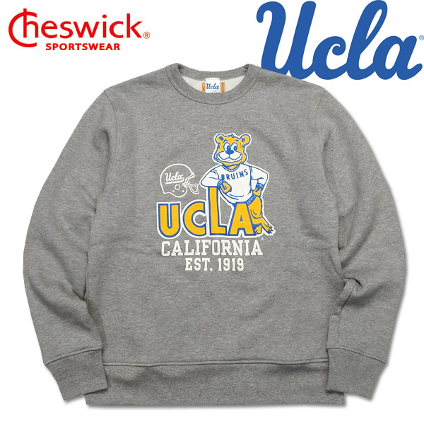 東洋エンタープライズCHESWICK(チェスウィック）UCLA SETIN SWEAT SHIRT "UCLA JOE"【CH67752】H.グレー｜ＨＡＬＬＯ-ＷＩＮ 10,138円