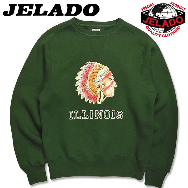 楽天市場】JELADO（ジェラード）フロッキープリントスウェットシャツ