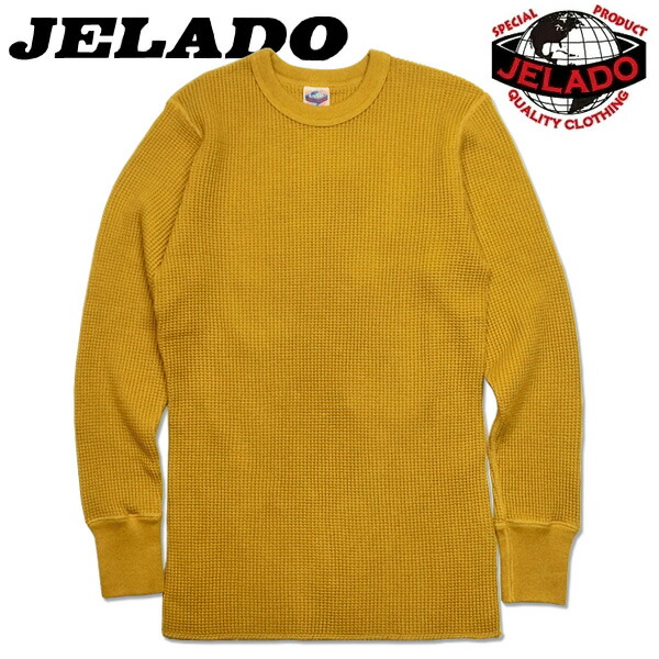JELADO ジェラード ヘンリーネック メガサーマル マスタード サーマル