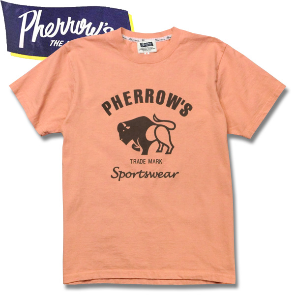 人気満点 Pherrow's 7分袖 ベースボール ラグラ Tシャツ S 36-38