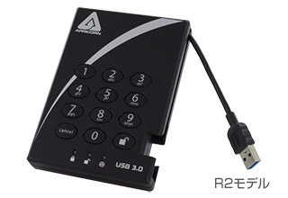 ★ポイント10倍★ 4/14~4/17 お買い物マラソン(要エントリー) Apricorn Aegis Padlock USB 3.0 - Solid State Drive A25-3PL256-S16TB (R2)