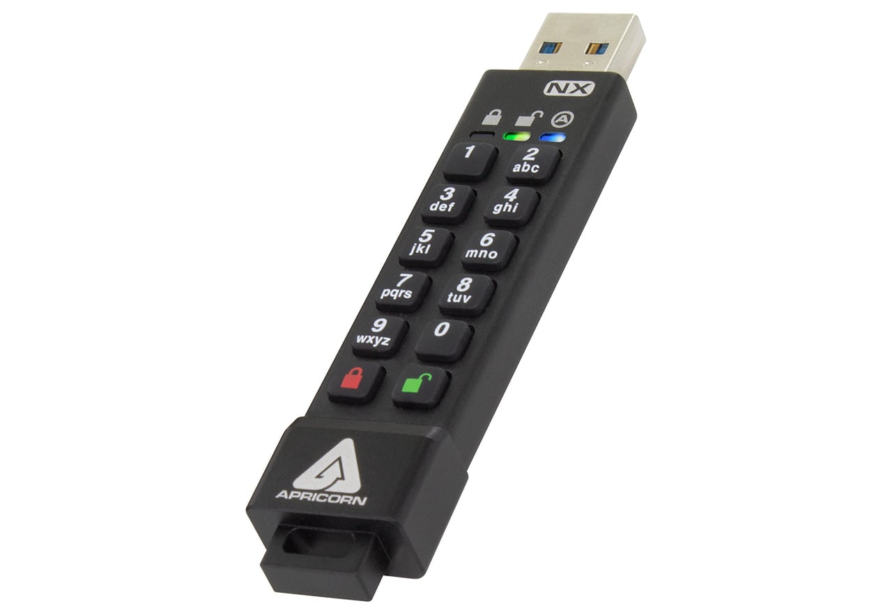 ★ポイント10倍★ 7/19~7/26 お買い物マラソン(要エントリー) Apricorn Aegis Secure Key 3NX - USB3.0 Flash Drive ASK3-NX-8GB|HALLOC 店