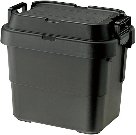 ★ポイント10倍★ 4/4~4/10 お買い物マラソン(要エントリー) リス トランクカーゴS蓋 20L ブラック 6個セット TC-20SBK