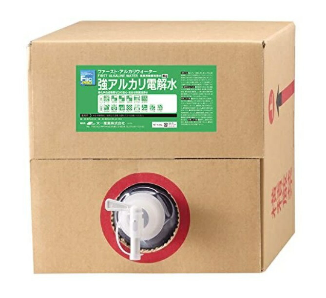 ★ポイント10倍★ 4/14~4/17 お買い物マラソン(要エントリー) ファースト・アルカリウォーター　２０kg[強アルカリ電解水] 9,904円