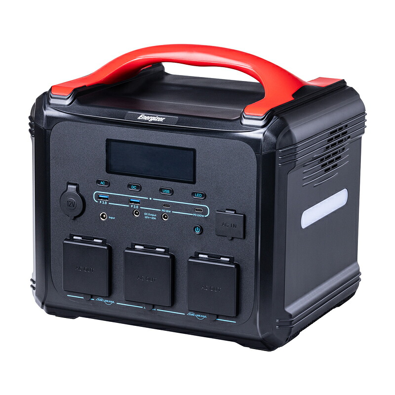 ★尖んがり10倍★ 百貨店SAIL(6/4~6/11) ※要エントリー Energizer PPS1100W2F リン酸マンガンリチウムイオン 携帯型ワット数 PPS1100W2F 家電 やって行く