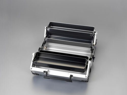 ★ポイント10倍★ 4/14~4/17 お買い物マラソン(要エントリー) 440x233x230mm 両開き工具箱 26,964円