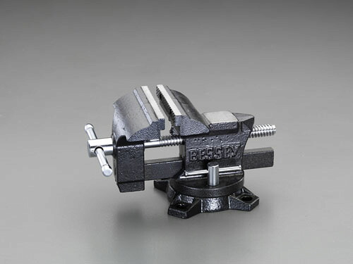 ★ポイント10倍★ 4/4~4/10 お買い物マラソン(要エントリー) 115mm ベンチバイス(回転台付)