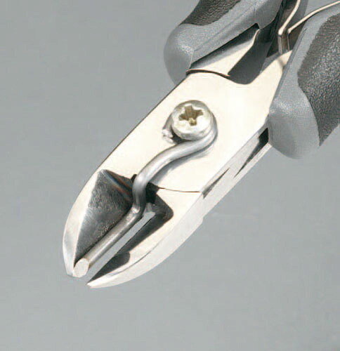 ★ポイント10倍★ 7/19~7/26 お買い物マラソン(要エントリー) 115mm 精密用ニッパー(ESDグリップ/バネ・ホールド付)|HALLOC 店