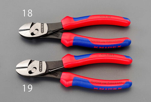 ★ポイント10倍★ 4/14~4/17 お買い物マラソン(要エントリー) 180mm 強力型ニッパー(ｸﾞﾘｯﾌﾟ付)