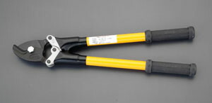 ★ポイント10倍★5/1はワンダフルデー！φ22mm/535mm ケーブルカッター(活線用)