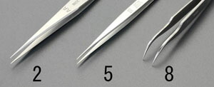 ★ポイント10倍★ 4/14~4/17 お買い物マラソン(要エントリー) 115mm 精密用ピンセット