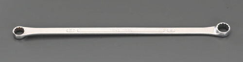 ★ポイント10倍★5/1はワンダフルデー！27x30mm/500mm 両口めがねレンチ(ｽﾄﾚｰﾄ型)