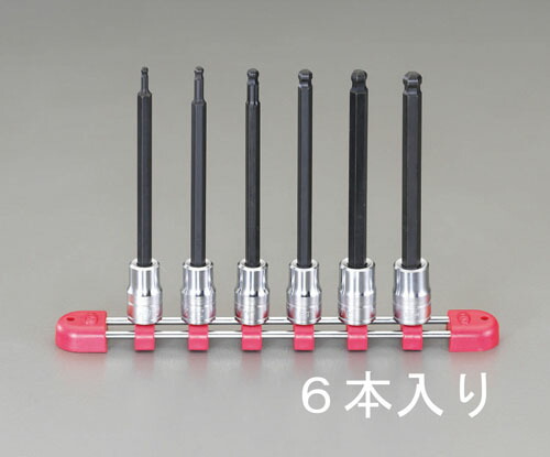 ★ポイント10倍★5/1はワンダフルデー！3/8\"DR/3-8mm/６個組 [HEX]ﾋﾞｯﾄｿｹｯﾄ
