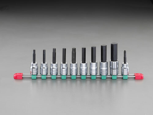 ★ポイント10倍★5/1はワンダフルデー！1/2\"DR/5-17mm [HEX]ビットソケットセット