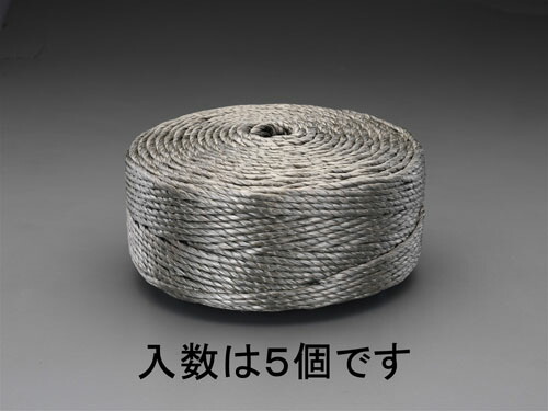 ★ポイント10倍★ 4/4~4/10 お買い物マラソン(要エントリー) 5.0mmx約300m(900g) ポリロープ(OD色/5巻)