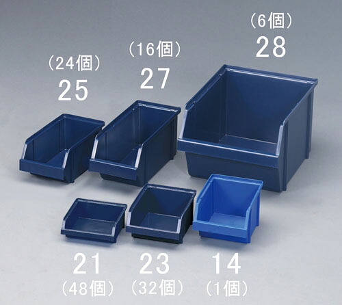 ★ポイント10倍★ 7/19~7/26 お買い物マラソン(要エントリー) 125x300x126mm パーツトレー(重ね置型・青/16個)|HALLOC 店