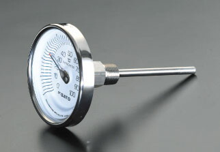 ★ポイント10倍★ 4/4~4/10 お買い物マラソン(要エントリー) 0-100℃/ 50mm バイメタル式温度計