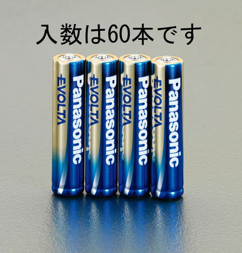 ★ポイント10倍★ 4/14~4/17 お買い物マラソン(要エントリー) [単4x 60本] 乾電池･エボルタ
