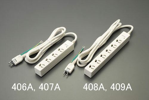 ★ポイント10倍★ 4/14~4/17 お買い物マラソン(要エントリー) AC125V/15Ax5m/6口 ﾀｯﾌﾟ(抜け止め･雷ｻｰｼﾞ)