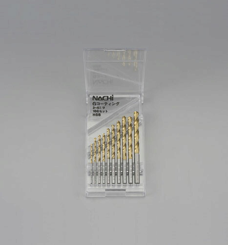★ポイント10倍★ 7/19~7/26 お買い物マラソン(要エントリー) 2.0- 6.0mm/10本組 ｽﾄﾚｰﾄドリル(TiN-HSS)｜HALLOC　店 9,629円