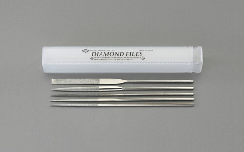 ★ポイント10倍★ 7/19~7/26 お買い物マラソン(要エントリー) 180mm/#150 ダイヤモンドヤスリ(精密・5種・5本組)|HALLOC 店
