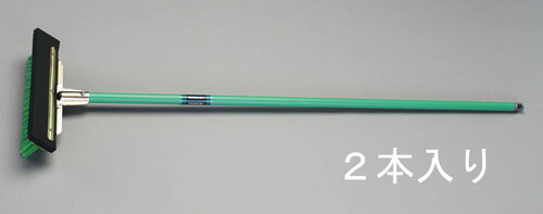 ★ポイント10倍★ 4/4~4/10 お買い物マラソン(要エントリー) 330x1380mm 床洗浄ブラシ(ﾗﾊﾞｰ付/2本)
