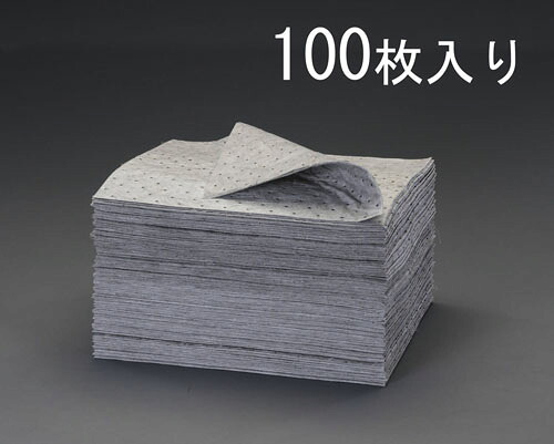 ★ポイント10倍★ 4/14~4/17 お買い物マラソン(要エントリー) 380x480x2mm 吸収パッド(油･液体用/100枚)